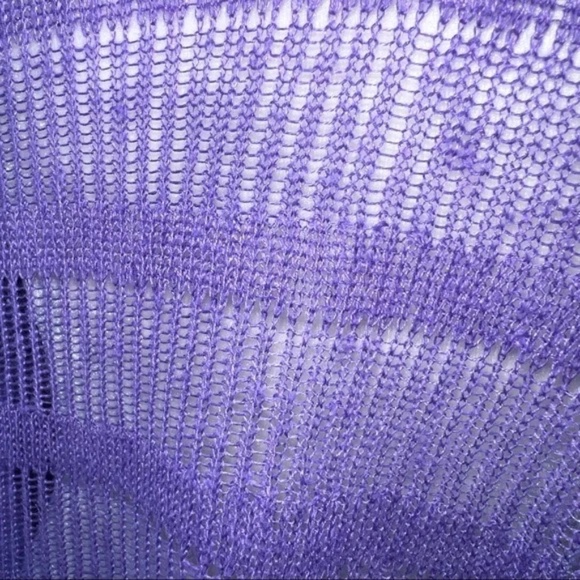 EILEEN FISHER linen open cardigan SWEATER - Picture 6 of 6